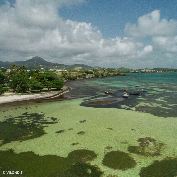 Pointe Faula, Martinique - photographie par drone réalisée par ©Vilondis