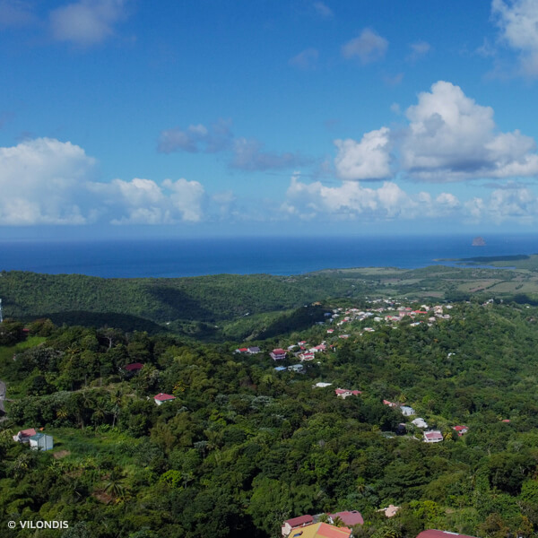 Rivière salée, Martinique - photographie par drone réalisée par ©Vilondis