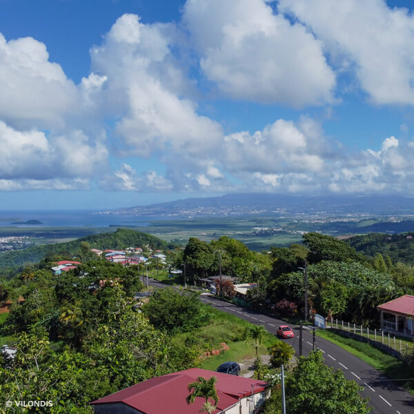 Rivière salée, Martinique - photographie par drone réalisée par ©Vilondis