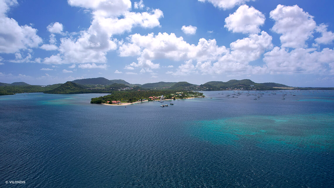 Club Med, Martinique photo par drone ©Vilondis