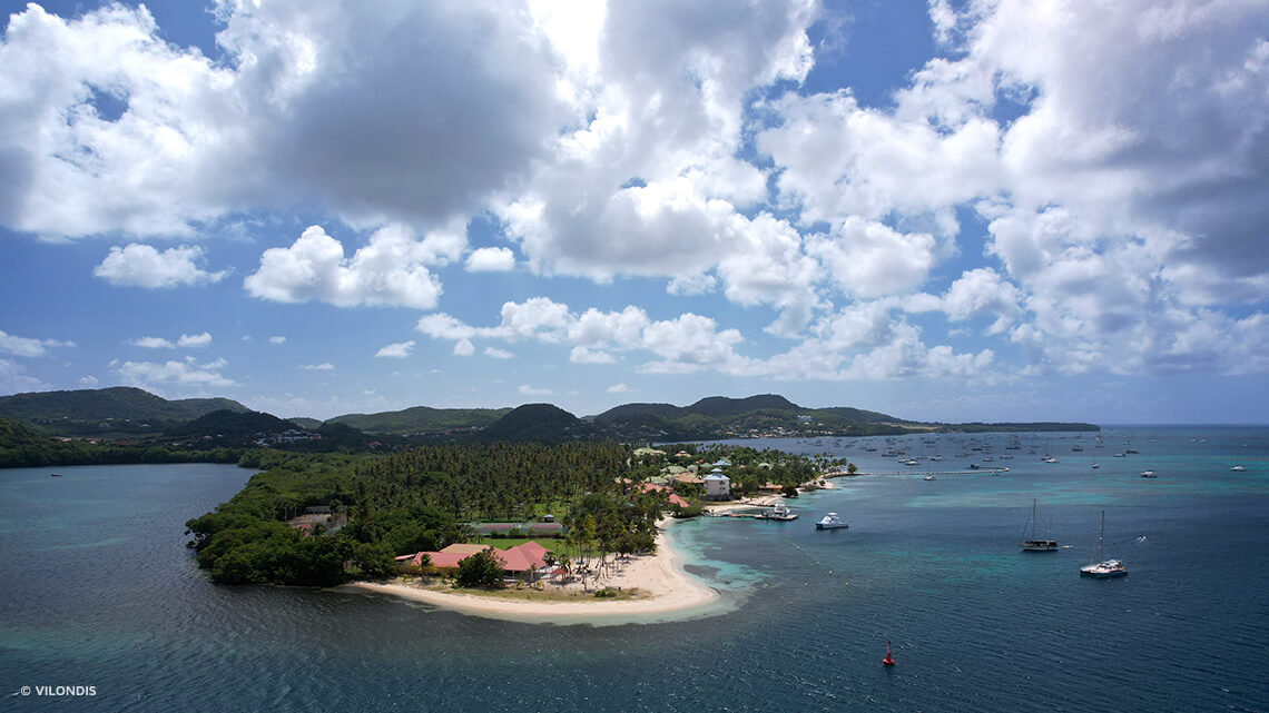 Club Med, Martinique photo par drone ©Vilondis